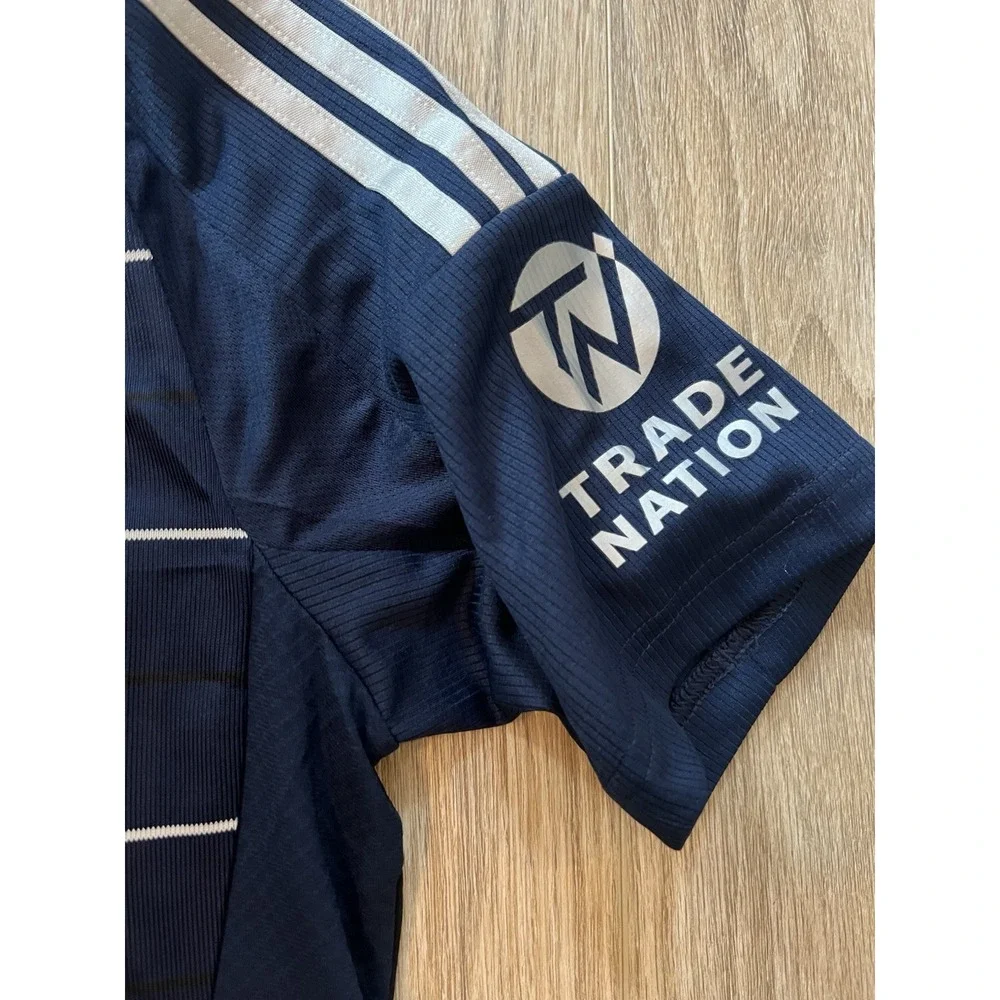 adidas Aston Villa Navy Blue & White Men's Jersey